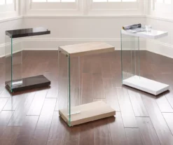 Elaina Black C End Table -Furniture Specialty Shop 810422940 810422941 810422942