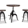 Sparrow Round Adjustable-Height Crank Table -Furniture Specialty Shop 810423024 810423025