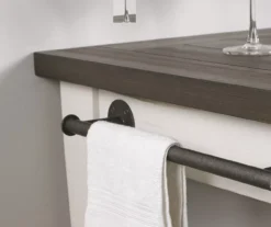 Cayla Two-Tone Rolling Kitchen Cart -Furniture Specialty Shop 810423038 2