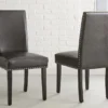 Verano Black Dining Chairs, 2-Pack 1 Verano Black Dining Chairs, 2-Pack -Furniture Specialty Shop 810423047 2