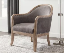 Engineer Taupe Accent Chair -Furniture Specialty Shop 810431435