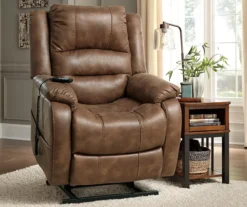 Signature Design By Ashley Yandel Power Lift Recliner -Furniture Specialty Shop 810431471 2