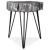 Dellman Silver Accent Table -Furniture Specialty Shop 810431490 2