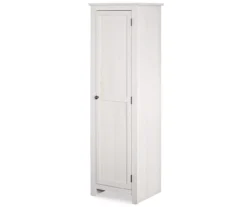 Lincoln Magnolia Oak White Single Door Kitchen Pantry -Furniture Specialty Shop 810447463 3