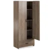 Salinas Rustic Oak Storage Cabinet 1 Salinas Rustic Oak Storage Cabinet -Furniture Specialty Shop 810448555 1
