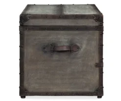 Amsel Gray Storage Trunk -Furniture Specialty Shop 810458018 5