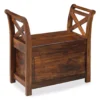 Abbonto Warm Brown Bench 2 Abbonto Warm Brown Bench -Furniture Specialty Shop 810458149 1