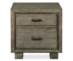 Arnett Smoky Gray Nightstand
