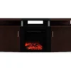 63" Bridgeport Cherry Electric Fireplace Console -Furniture Specialty Shop 810464968 6