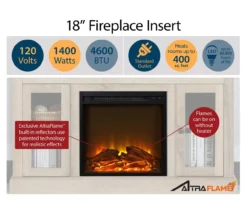 Ameriwood 47" Grandcastle Electric Fireplace Console -Furniture Specialty Shop 810464997 4