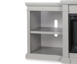 65" Wilton Gray Electric Fireplace Console -Furniture Specialty Shop 810465000 5