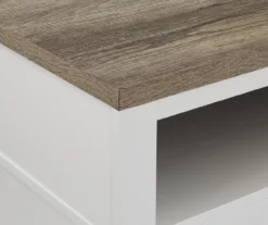 54" Bridgeport White Glass Door Electric Fireplace Console 9 54" Bridgeport White Glass Door Electric Fireplace Console -Furniture Specialty Shop 810465026 6