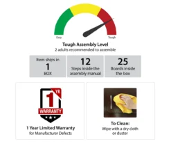 Benson Natural TV Stand -Furniture Specialty Shop 810465082 5