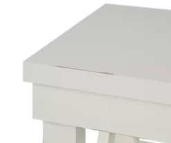 Stockton White TV Stand -Furniture Specialty Shop 810465101 4