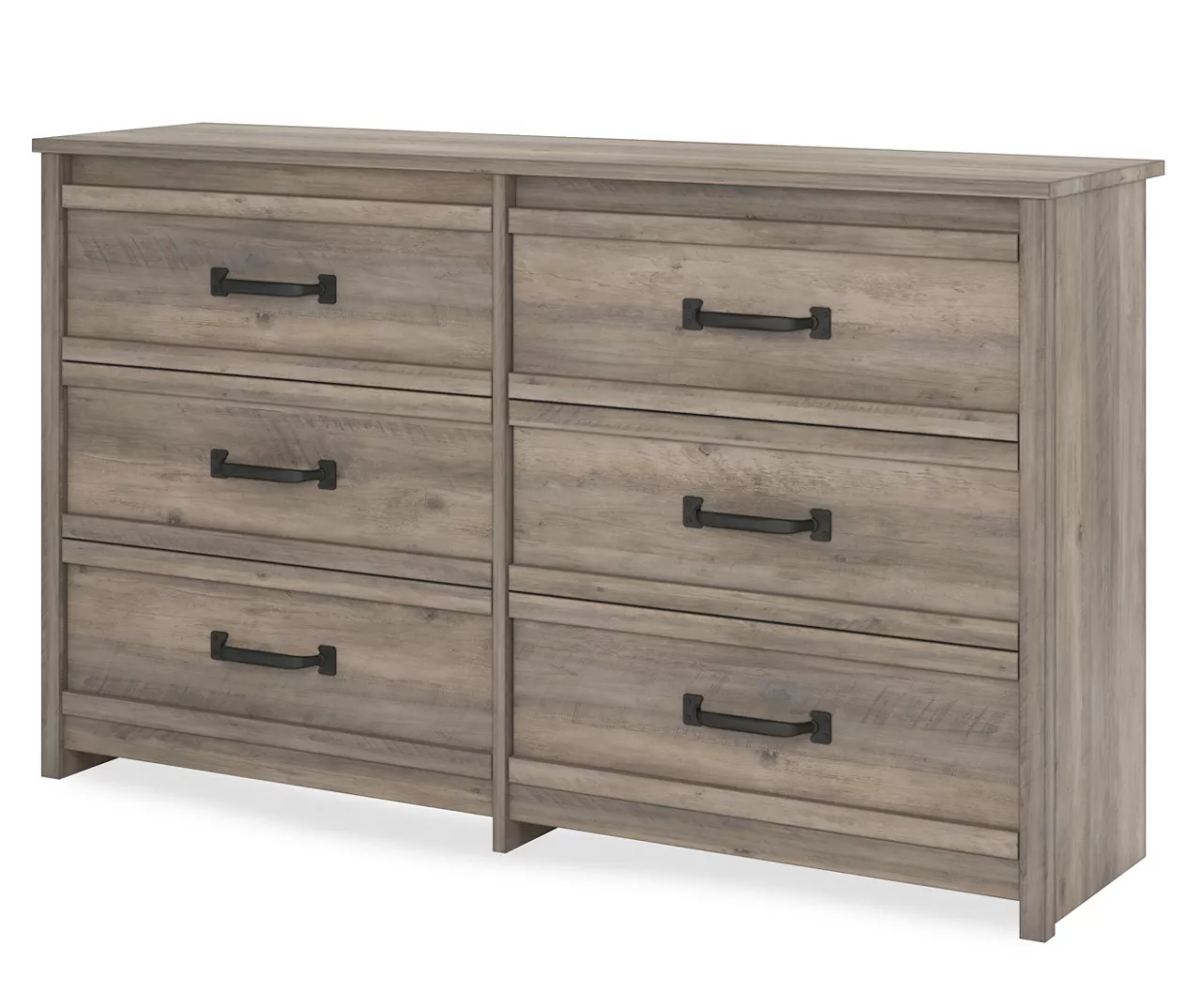 Duncan Gray Oak 6-Drawer Dresser 8 Duncan Gray Oak 6-Drawer Dresser - Image 6