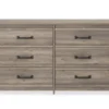 Duncan Gray Oak 6-Drawer Dresser -Furniture Specialty Shop 810465129 5