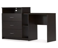 Chevil Espresso Media Dresser & Desk -Furniture Specialty Shop 810465132 4