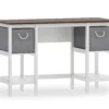 Desk With Fabric Drawers -Furniture Specialty Shop 810465622 2