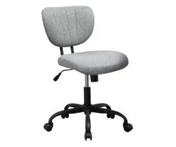 Gray Fabric Office Chair -Furniture Specialty Shop 810465634 2