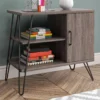Langley Park Distressed Gray Oak 3-Tier Bookshelf -Furniture Specialty Shop 810483897
