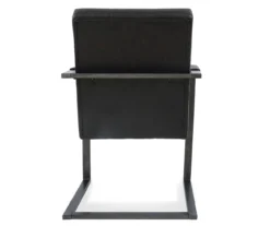 Signature Design By Ashley Starmore Faux Leather C-Shape Desk Chairs, 2-Pack -Furniture Specialty Shop 810485165 4 1