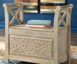 Fossil Ridge Storage Bench -Furniture Specialty Shop 810495204