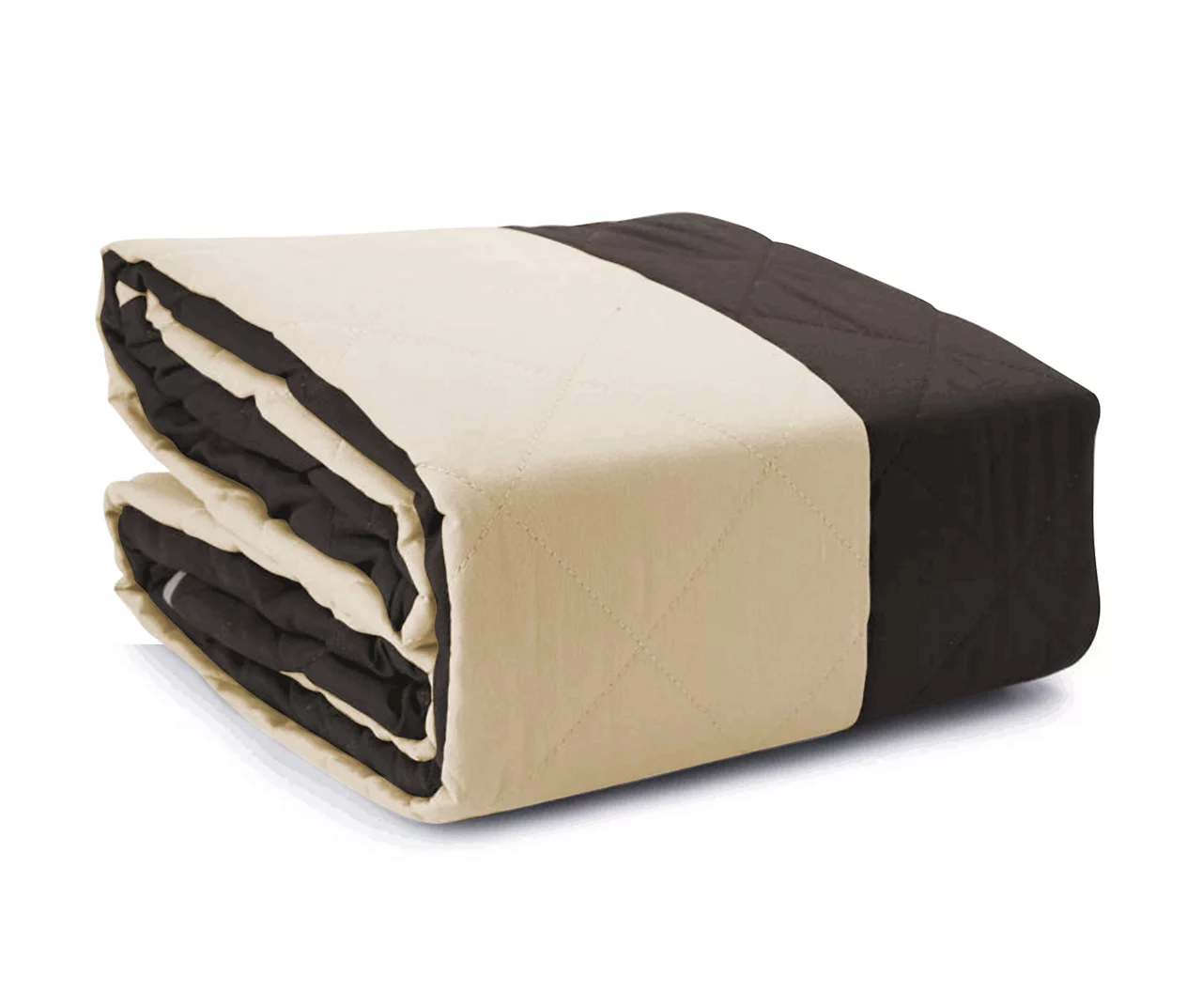 Chocolate & Taupe Microfiber Reversible Sofa Furniture Protector 4 Chocolate & Taupe Microfiber Reversible Sofa Furniture Protector - Image 2