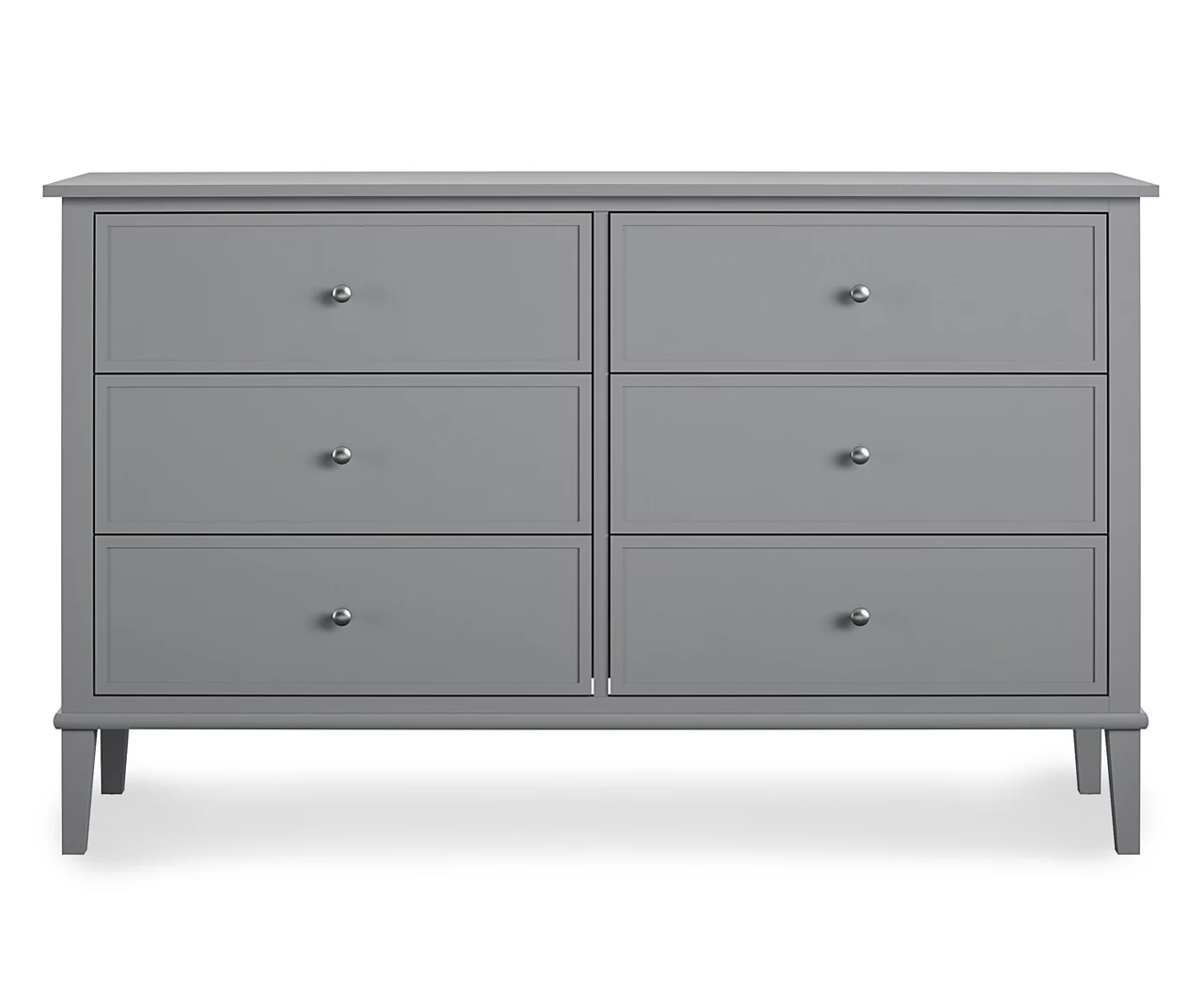 Somerville Gray 6-Drawer Dresser 3 Somerville Gray 6-Drawer Dresser