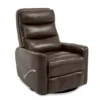 Real Living Bolero Faux Leather Swivel Glider Recliner 2 Real Living Bolero Faux Leather Swivel Glider Recliner -Furniture Specialty Shop 810499151 2