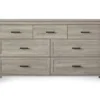 Silverton Oak 7-Drawer Dresser 1 Silverton Oak 7-Drawer Dresser -Furniture Specialty Shop 810504711 2