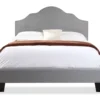 Lombard Light Gray Queen Upholstered Bed -Furniture Specialty Shop 810507931 1