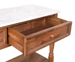 Marble & Mango Wood Console Table -Furniture Specialty Shop 810511008 6