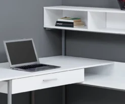 Monarch L-Shaped Corner Desk With Hutch -Furniture Specialty Shop 810512935 4