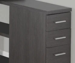 Gray Reversible L-Shaped Corner Desk -Furniture Specialty Shop 810512938 4