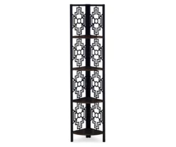 Monarch Geometric 4-Shelf Corner Bookcase -Furniture Specialty Shop 810512946 2