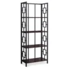 Espresso Square 4-Shelf Open Bookcase -Furniture Specialty Shop 810512950 2