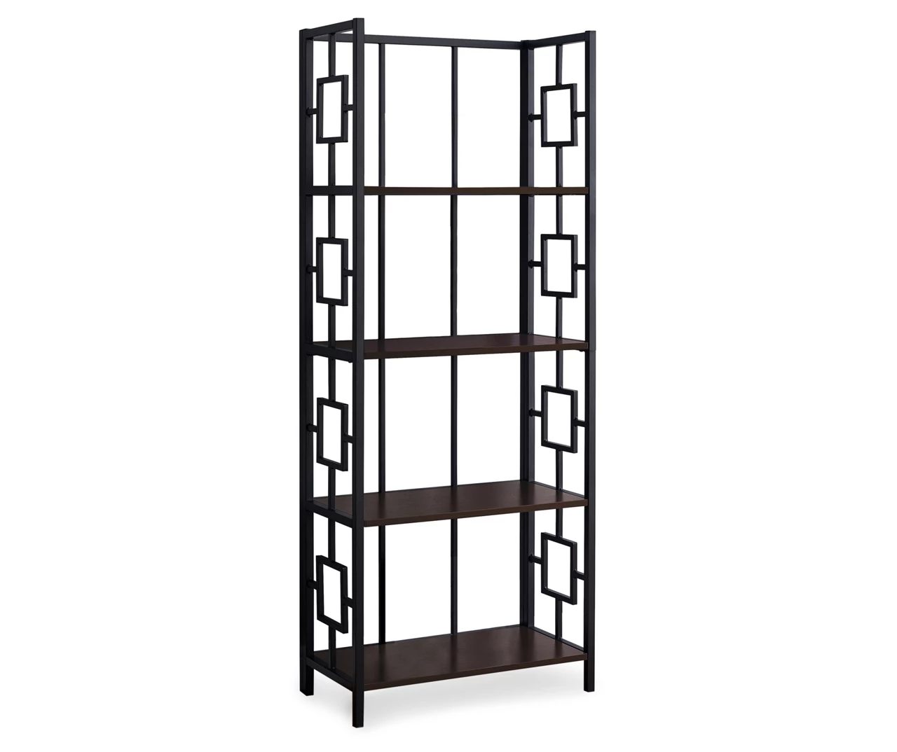 Espresso Square 4-Shelf Open Bookcase 3 Espresso Square 4-Shelf Open Bookcase