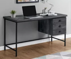 Monarch Reclaimed 3-Drawer Computer Desk -Furniture Specialty Shop 810512955 1
