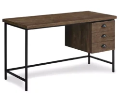 Monarch Reclaimed 3-Drawer Computer Desk -Furniture Specialty Shop 810512958 2