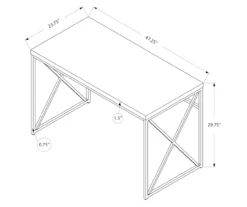 Monarch Reclaimed Office Desk -Furniture Specialty Shop 810512961 3