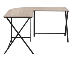 Monarch X Leg L-Shaped Corner Desk 27 Monarch X Leg L-Shaped Corner Desk -Furniture Specialty Shop 810512975 5