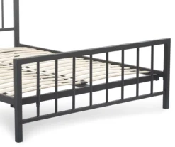 Black Evans King Platform Bed -Furniture Specialty Shop 810513490 11