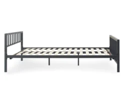 Black Evans King Platform Bed -Furniture Specialty Shop 810513490 17
