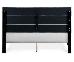 Gray Hudson Queen Upholstered Linen Fabric Bed -Furniture Specialty Shop 810513495 16