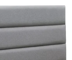 Gray Hudson Queen Upholstered Linen Fabric Bed -Furniture Specialty Shop 810513495 7