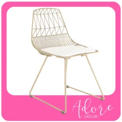 Vivi Metal Dining Chairs, 2-Pack 33 Vivi Metal Dining Chairs, 2-Pack -Furniture Specialty Shop 810513496