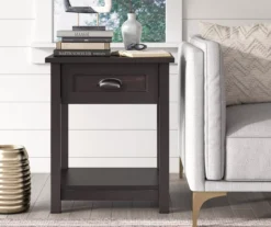 Baily Black Nightstand -Furniture Specialty Shop 810513516 3
