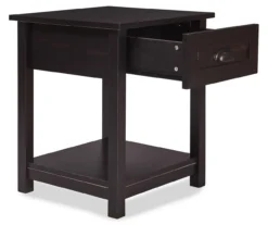 Baily Black Nightstand -Furniture Specialty Shop 810513516 5