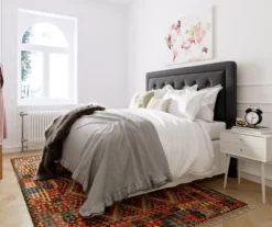 Charcoal Gray Amery Upholstered King Headboard -Furniture Specialty Shop 810513527 3