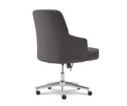 Leighton Dark Gray Memory Foam Fabric Office Chair -Furniture Specialty Shop 810513537 11